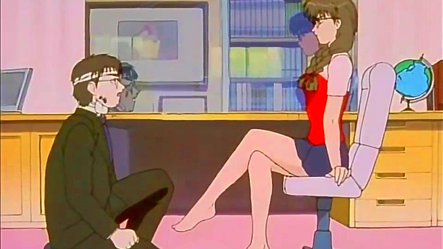 Teen Anime Geek Seduces Dad With FOOT FETISH for Taboo Fun