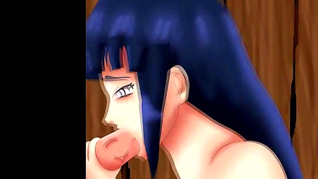 Hinata Gives Intense Blowjob To Naruto In Sexy Anime Hentai Scene