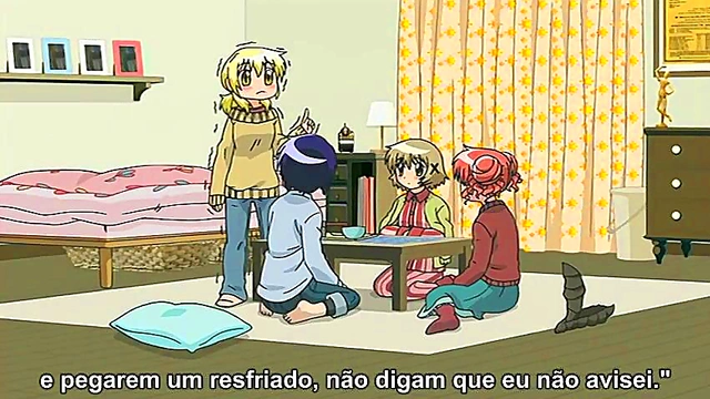 Sunshine Moments – Hidamari Sketch Shoujo-Ai Anime Delights