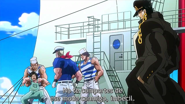 Jojo's Bizarre Adventure – Anime Chick Gets Fucked In Uncensored Stardust Crusaders Scene