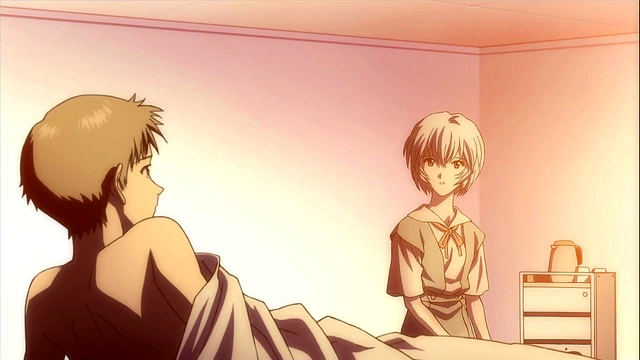 Evangelion Anime – Adorable Couple Enjoy Intense Hentai Action Together