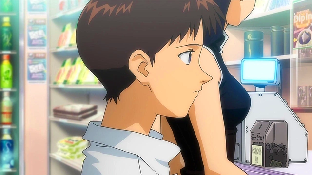 Evangelion Anime – Adorable Couple Enjoy Intense Hentai Action Together