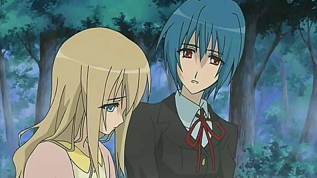 Yuri Anime Girls Explore Passionate Desire In Strawberry Panic Cap 04