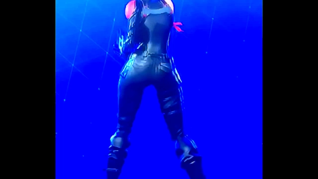 Horny Fortnite Anime Babe Dances Seductively Before Taking Dick Hard