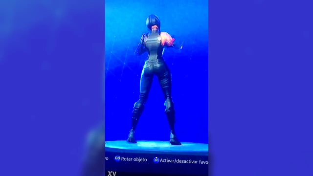 Horny Fortnite Anime Babe Dances Seductively Before Taking Dick Hard