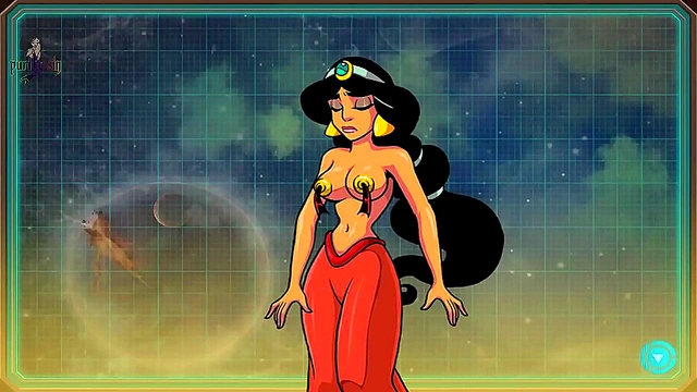 Sci-Fi Cosplay Princess Dances Seductively for Akabur's Star Channel Cremes