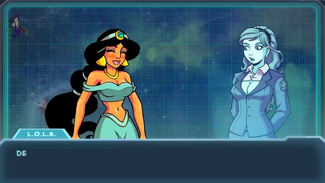 Sci-Fi Cosplay Princess Dances Seductively for Akabur's Star Channel Cremes