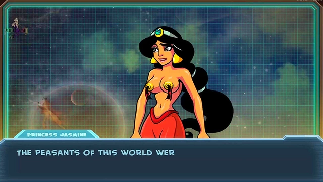 Sci-Fi Cosplay Princess Dances Seductively for Akabur's Star Channel Cremes