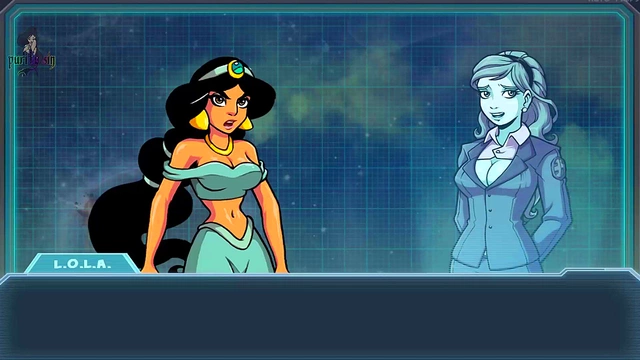 Sci-Fi Cosplay Princess Dances Seductively for Akabur's Star Channel Cremes