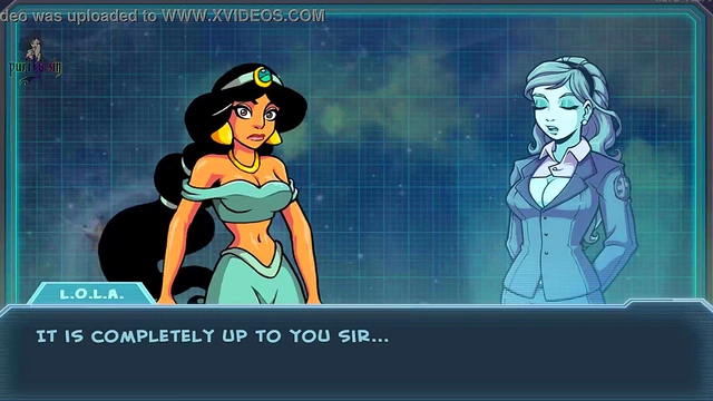 Sci-Fi Cosplay Princess Dances Seductively for Akabur's Star Channel Cremes