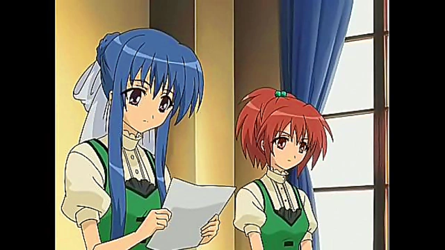 Yuri Anime Girls Enjoy Intimate Moments Together In Strawberry Panic