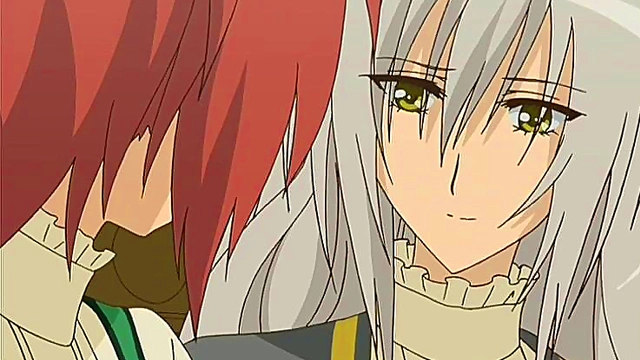 Yuri Anime Girls Enjoy Intimate Moments Together In Strawberry Panic