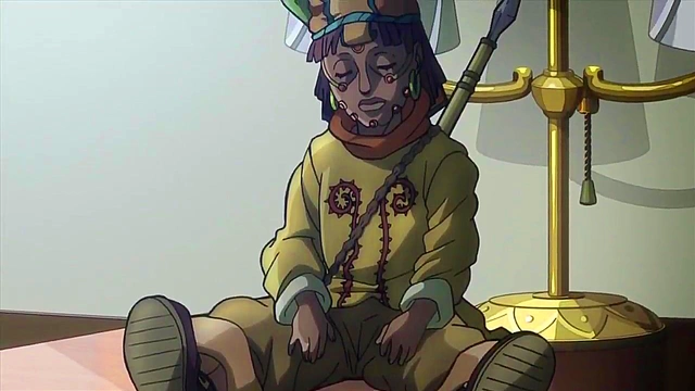 Jojo's Bizarre Adventure – Anime Couple Engages in Uncensored Passionate Encounter