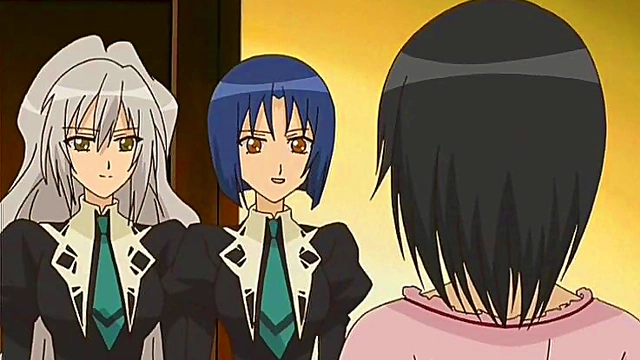 Yuri Anime Girls Enjoy Sweet Strawberry Panic Session Together