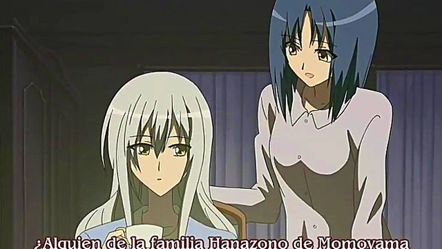 Yuri Anime Girls Enjoy Sweet Strawberry Panic Session Together