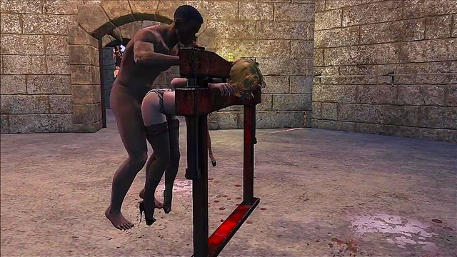 Blonde Fallout 4 Anime Chick Gets BDSM Anal Punishment Pleasure