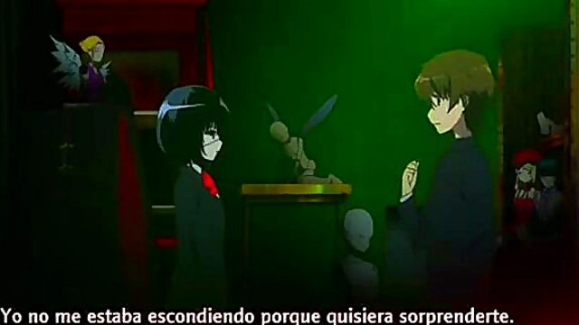 Hentai Anime Another – Spanish Subbed Couple Engage in Intense Passionate Sex Scene