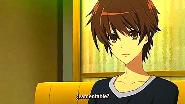 Hentai Anime Another – Spanish Subbed Couple Engage in Intense Passionate Sex Scene