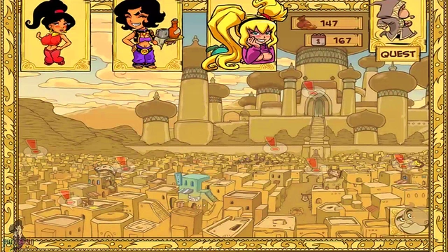 Horny Princess Jasmine Trained by Master for Steamy Video Game Sex Session