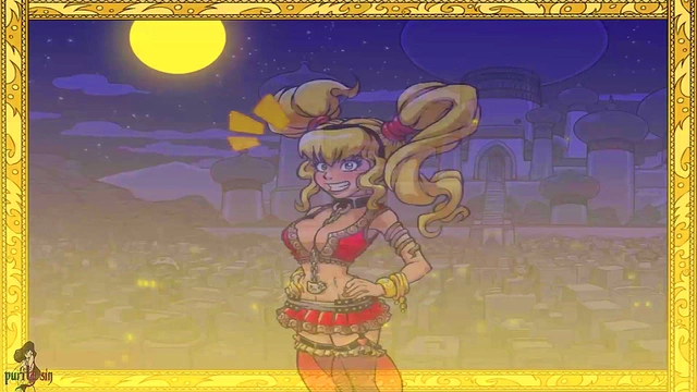 Horny Princess Jasmine Trained by Master for Steamy Video Game Sex Session