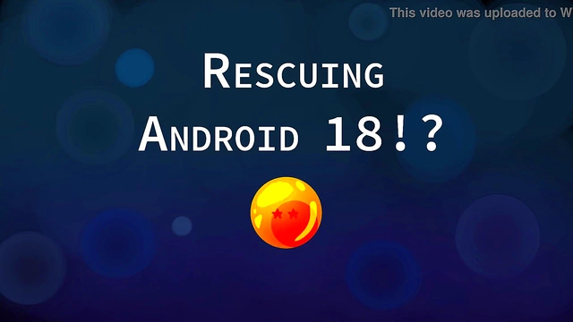 Trunks Rescues Big-Busted Android 18 for Panty Shoot & Creampie Finish