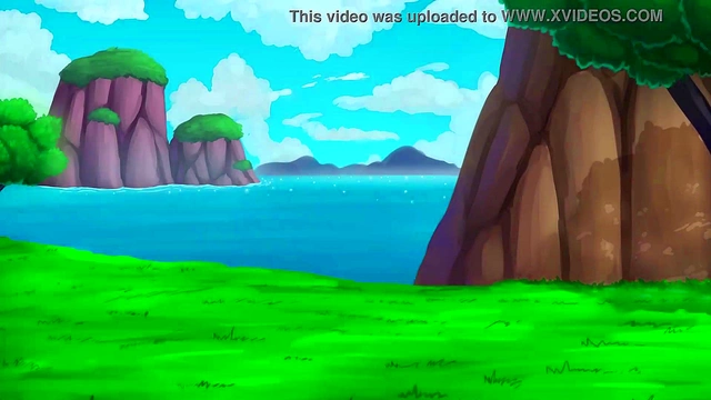 Trunks Rescues Big-Busted Android 18 for Panty Shoot & Creampie Finish