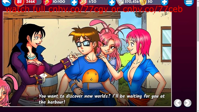 Harem Heroes Part 1 – Cartoon Girls Seduce for Money & Sex pleasures