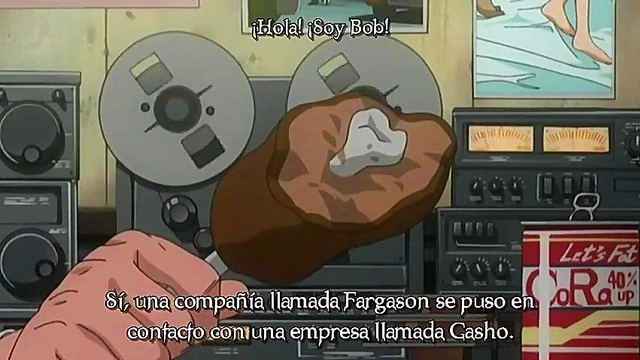 Brandon Heat Battles Harry McDowell In Intense Gungrave Anime Action