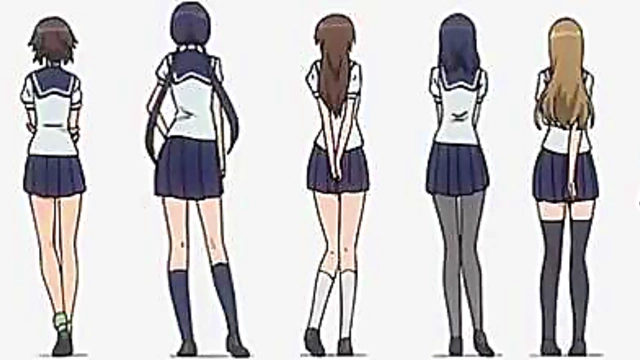 Romantic Anime Adventure – Photo Kano Couple Share Intimate Moments