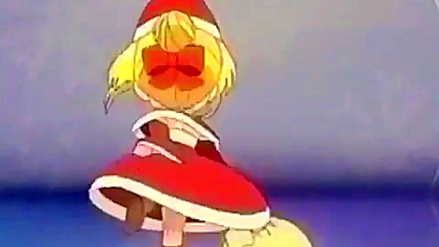 Nero Navide Padoru Anime Chick Shows Off Her Perfect Peaches