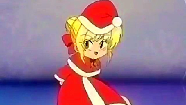 Nero Navide Padoru Anime Chick Shows Off Her Perfect Peaches