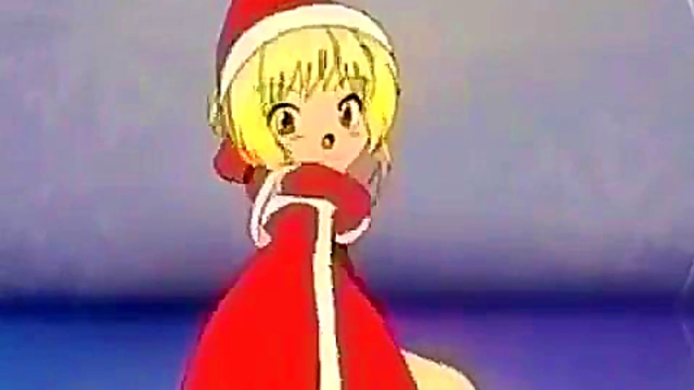 Nero Navide Padoru Anime Chick Shows Off Her Perfect Peaches