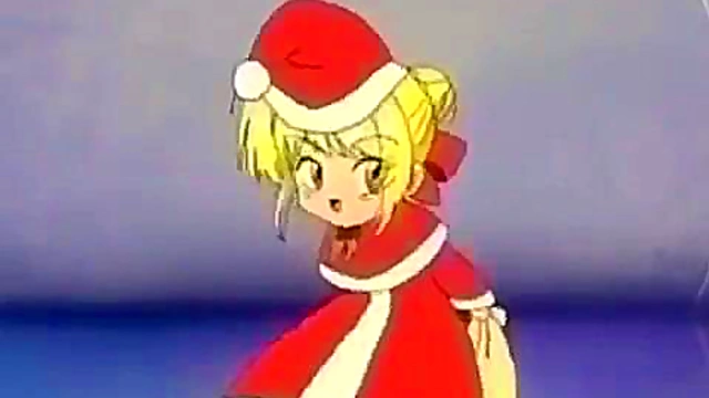 Nero Navide Padoru Anime Chick Shows Off Her Perfect Peaches