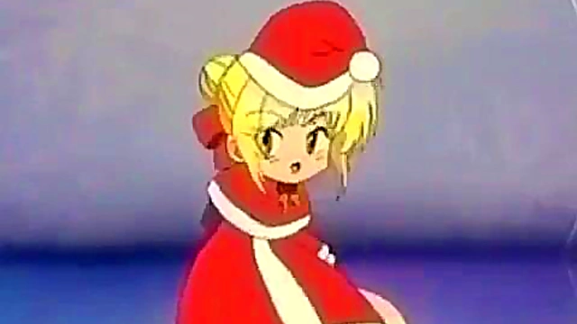 Nero Navide Padoru Anime Chick Shows Off Her Perfect Peaches