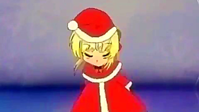 Nero Navide Padoru Anime Chick Shows Off Her Perfect Peaches