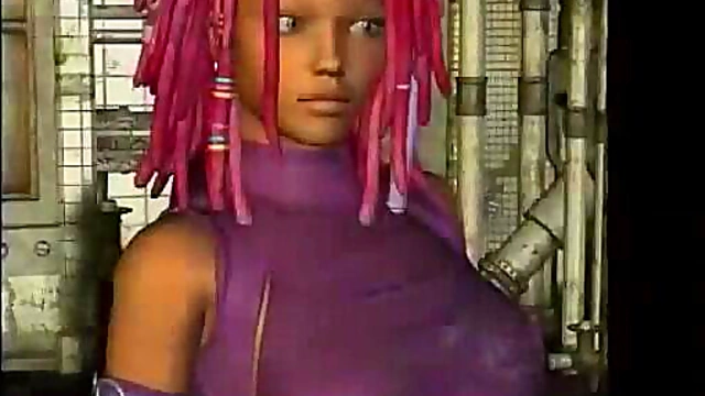 Redheaded Anime Babe Rides Big Cock for Hard Virtual Pussy Pound