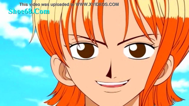 Nami From One Piece Takes Two Boys for steaming Hentai Action