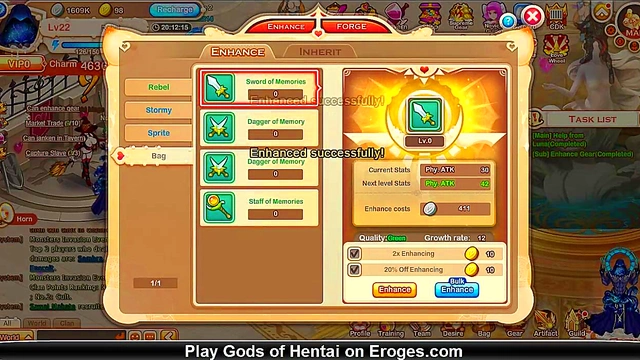 Gods of Hentai – Adult Game Walkthrough With Steamy Anime Action