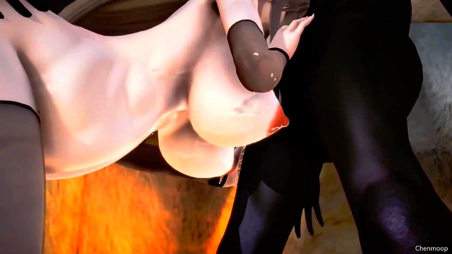 Pregnant Vampires & Monsters Seduce in 3D Hentai for Orgasmic Handjobs & Titty Fucks