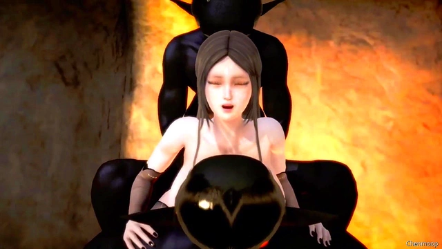 Pregnant Vampires & Monsters Seduce in 3D Hentai for Orgasmic Handjobs & Titty Fucks