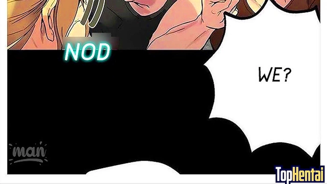 Stepmom Teacher seduces Step-Sister in PC Room for Anime Hentai Fun