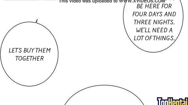 Stepmom Teacher seduces Step-Sister in PC Room for Anime Hentai Fun