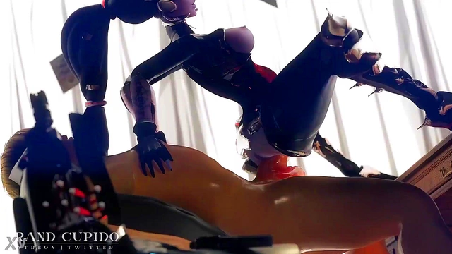 Widowmaker Rides Big Dick Hard in Steamy Overwatch Anime Anal Scene