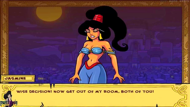 Huge-Breasted Princess Jasmine Fucks Huge Cock In Sexy Anime Adventure
