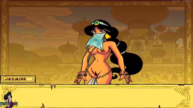 Huge-Breasted Princess Jasmine Fucks Huge Cock In Sexy Anime Adventure