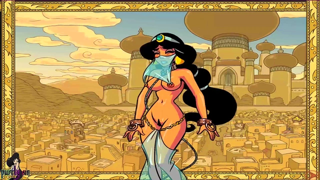 Huge-Breasted Princess Jasmine Fucks Huge Cock In Sexy Anime Adventure