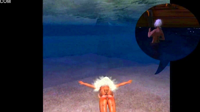 BabyGirl Zapatero Goes Skinny Dipping for Naughty Anime Fun