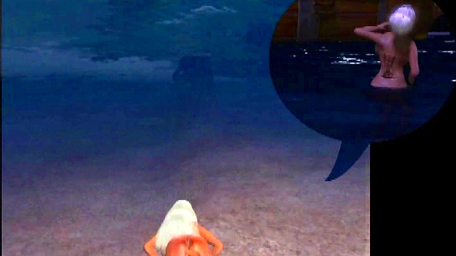 BabyGirl Zapatero Goes Skinny Dipping for Naughty Anime Fun