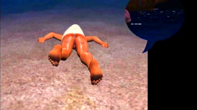 BabyGirl Zapatero Goes Skinny Dipping for Naughty Anime Fun