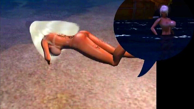 BabyGirl Zapatero Goes Skinny Dipping for Naughty Anime Fun